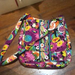 Vera Bradley crossbody satchel like new